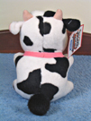 Harvest Moon stuffed cow (back)