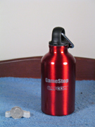 Resident Evil: Outbreak bottle (back view)