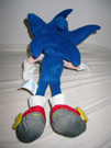 Sonic stuffed figure