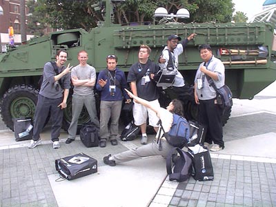 The Next Level's E3 2003 team