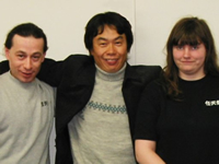 Ali, Miyamoto, and Heidi